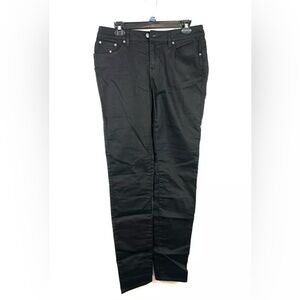 Prana Womens Kayla Jean Tall Inseam Pants Black Size 12